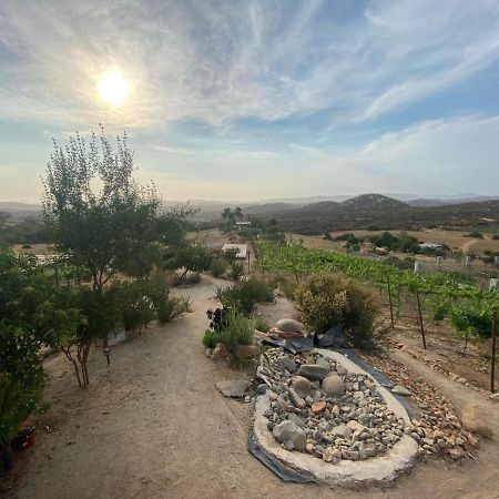 Ferienwohnung Chalet Nativo - Fabulous Terrace & Vineyard Valle de Guadalupe Exterior foto